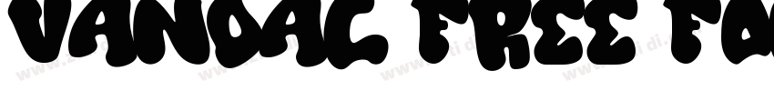 VANDAL Free Font字体转换